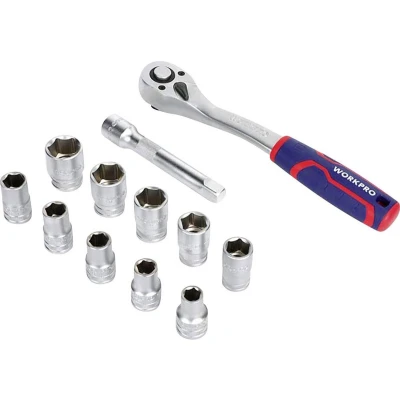 Afbeelding van WorkPro WP202586 Dopsleutelinzetset 12 delig