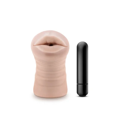Afbeelding van M For Men Skye Masturbator Met Bullet Vibrator Mond
