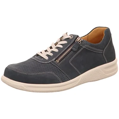 Afbeelding van Ganter, 7 256788 3700, Blauwe heren sneaker wijdte K