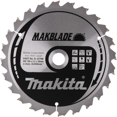 Afbeelding van MAKITA B 32708 zaagblad MAKBLADE 190x20x24T