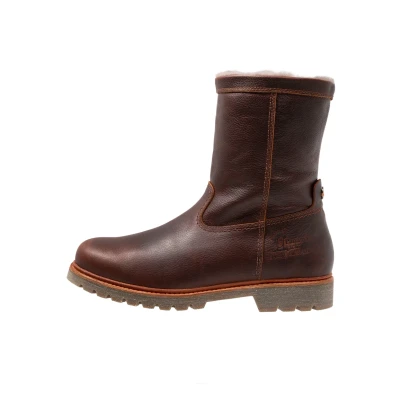 Afbeelding van Panama Jack Fedro Igloo Snowboots, Heren, Maat: 40, Chestnust Schaapsleer