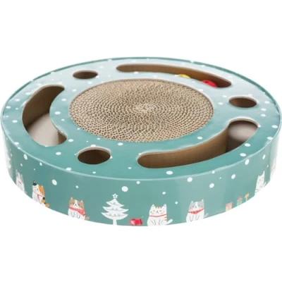 Afbeelding van Trixie Xmas Krabtrommel Krabmat Met Speeltjes