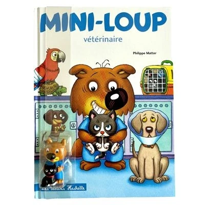 Image de Mini Loup vétérinaire avec figurine