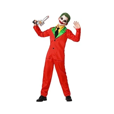 Afbeelding van Kostuums voor Volwassenen Rood Clown Kinderen Maat 10 12 Jaar