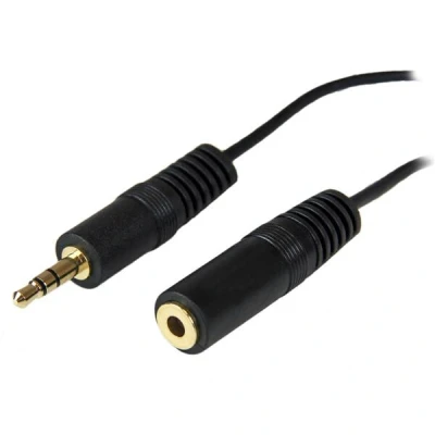 Afbeelding van Verlengkabel Jack (3,5 mm) Startech MU12MF 3,7 m Zwart
