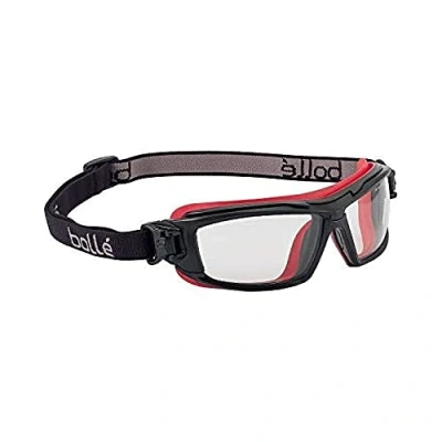 Afbeelding van Bollé safety Ultim8 Platinum veiligheidsbril zwart en rood