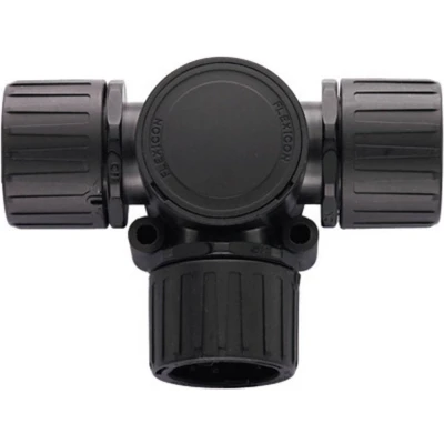 Afbeelding van HellermannTyton 166 24800 HG16 T verdeler Zwart 16 mm, mm 1 stuk(s)