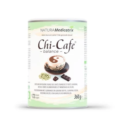 Image de Chi Cafe Balance Boîte de 450 g 90 tasses I Café végétalien soluble avec fibres précieuses, calcium et magnésium Bon pour les intestins la digestion¹