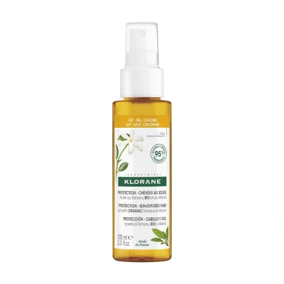Afbeelding van Klorane Huile au Tamanu BIO et Monoi Olie 100ml Voor Droog Haar