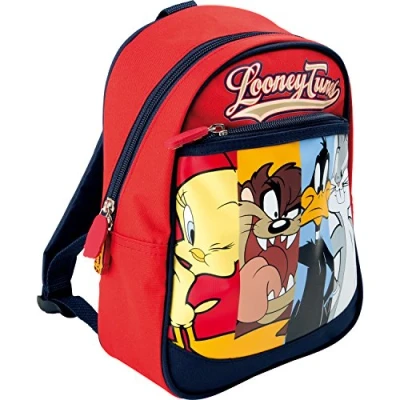 Afbeelding van Small Foot Looney Tunes Kinderrugzak Tweety Tazmanian Devil Daffy Duck Bugs Bunny