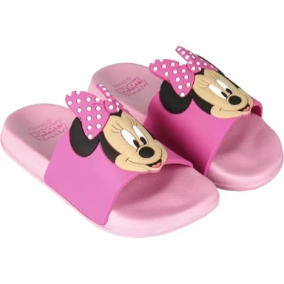 Afbeelding van Slippers voor Kinderen Minnie Mouse Zwart Schoenmaat 27