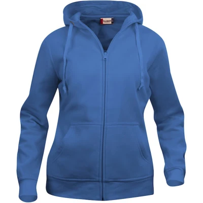 Afbeelding van Clique Basic Hoody Full Zip Women 021035 Kobalt
