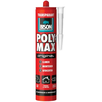 Afbeelding van Bison Polymax universeel kit Wit