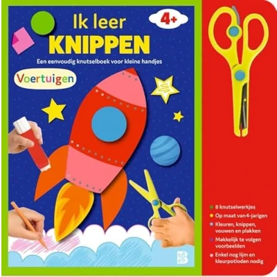 Afbeelding van Ik leer knippen 1 knippen: Voertuigen