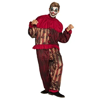 Afbeelding van Boland Kostuum Midnight Clown (50/52) Volwassenen Circus Halloween Horror