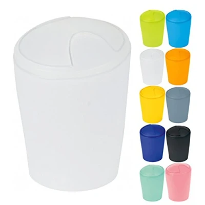 Image de Move poubelle salle de bain 21x15x15 cm blanc glaçé b004hp0hj8