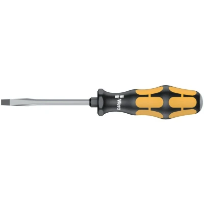 Afbeelding van Wera kraftform plus schroevendraaier met zeskantschacht en slagkop sleuf 4,5 x 90mm
