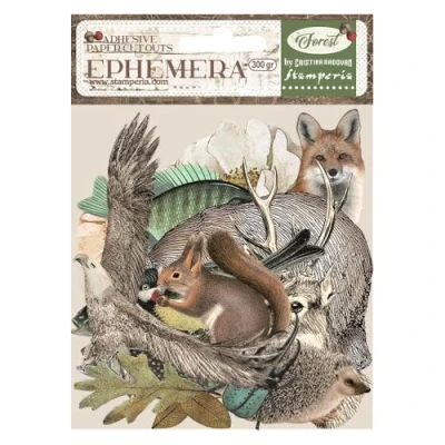 Afbeelding van Stamperia Forest Ephemera (46pcs) (DFLCT53)
