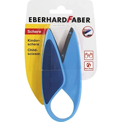 Afbeelding van Kinderschaar Eberhard Faber blauw