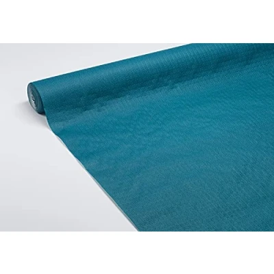 Afbeelding van LE NAPPAGE ARTS DE LA TABLE Tafelkleed van wafelpapier, eendenblauw, 1,18 x 20 m