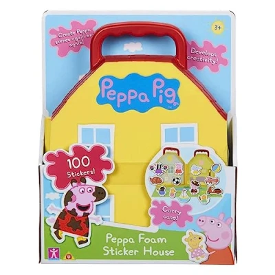 Afbeelding van Peppa Pig Stickerhuis Herbruikbaar Stickers