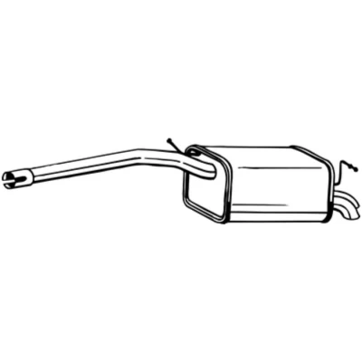 Image de Silencieux bosal 233 089