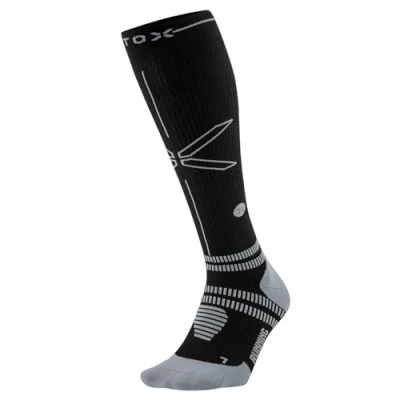 Afbeelding van STOX Energy Socks, Hardloopsokken voor Mannen, Premium Compressiesokken, Gerichte ondersteuning en stabiliteit, Sneller Herstel, Verlichting zwellingen pijn