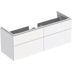 Afbeelding van Geberit Xeno2 wastafelonderbouwkast met 4 laden, wit 1374 x 530 462