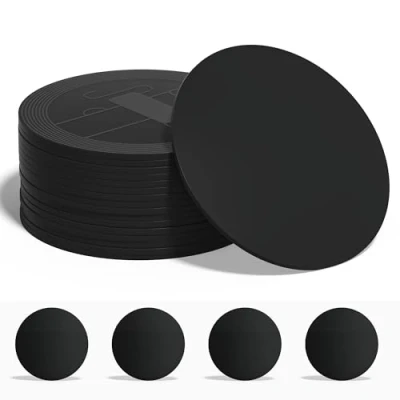 Afbeelding van sanpopo NTAG215 NFC labels, rond, 25 mm, 215 lege kaarten, 504 bytes, programmeerbaar, compatibel met iPhone Android en compatibele mobiele apparaten, 30 stuks