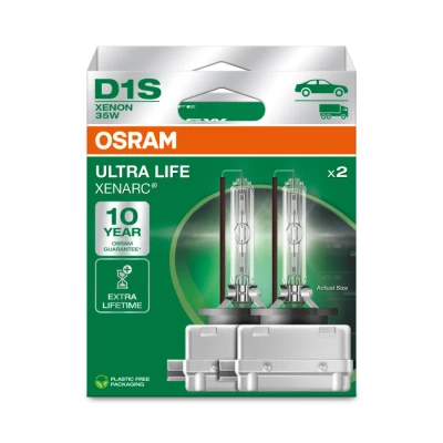 Image de 2 ampoules osram d1s ultra life xenarc