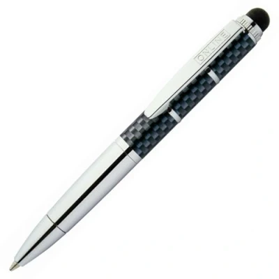 Afbeelding van ONLINE 33700/3D Piccolo Race balpen, intrekbaar, met vulling D1, blauwe inkt, ideaal voor handtas/agenda