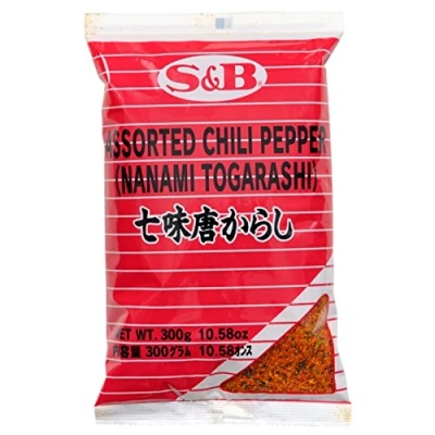 Afbeelding van Shichimi Nanami Togarashi Chilipoeder met zeven scherpe specerijen, 300 g