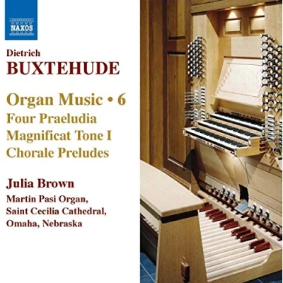 Afbeelding van Julia Brown Buxtehude: Organ Music 6 (Four Praeludia / Magnificat Tone I Chorale Preludes) (CD)