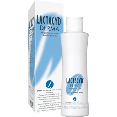 Afbeelding van Lactacyd Derma Wasemulsie Gezicht &amp; Lichaam 250 ml