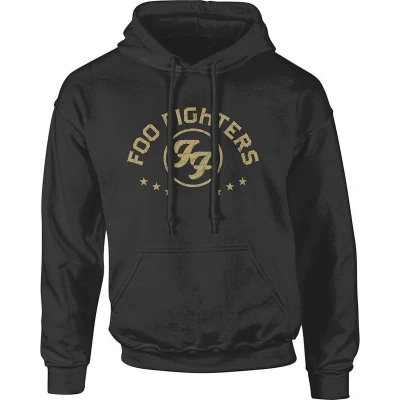 Afbeelding van Foo Fighters Arched Stars Hoodie/trui M Zwart
