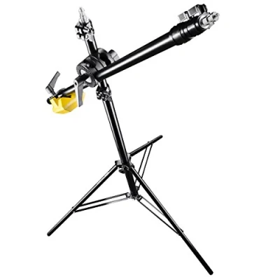 Afbeelding van Walimex Pro WT 501 Hengelstatief 1/4 inch Werkhoogte: 111 175 cm Zwart Met contragewicht