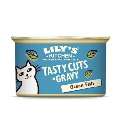 Afbeelding van Lily&#039;s Kitchen Ocean Fish Tasty Cuts In Gravy 24X85 GR
