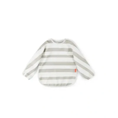 Afbeelding van Done By Deer Slabber Mouw 6 18mnd Stripes Sand