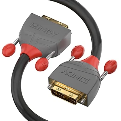 Afbeelding van DVI kabel LINDY 36222 2 m Zwart