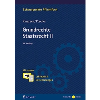 Afbeelding van Kingreen, T: Grundrechte. Staatsrecht II