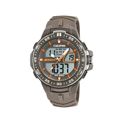 Afbeelding van Calypso Watches Herenhorloge analoog kwarts kunststof armband K5766/3,