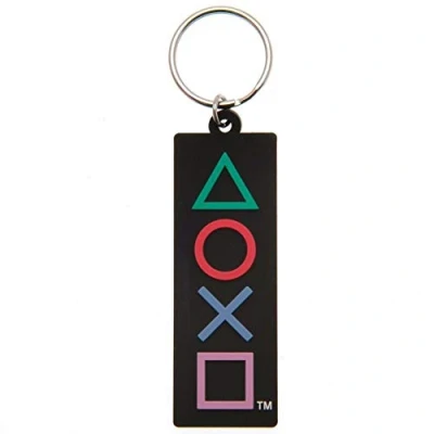 Afbeelding van Pyramid Int. PlayStation Rubberen Sleutelhanger Shapes (Diversen) Nieuw
