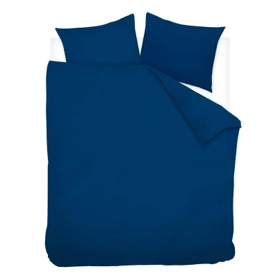 Afbeelding van Snoozing Sade Dekbedovertrek Extra breed 260x200/220 cm Blauw