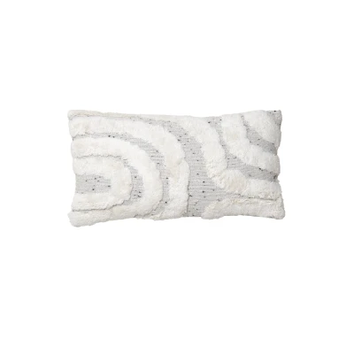 Afbeelding van Light &amp; Living Kussen SAKALA 60x30cm Wit