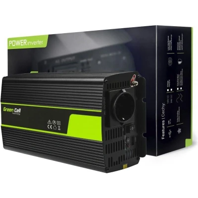 Afbeelding van Omvormer 24V Naar 230V 1000W Gemodificeerde Sinusgolf.