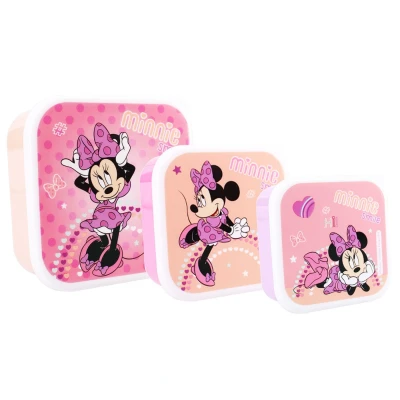 Afbeelding van Minnie Mouse Snackbox (3in1) Fresh Bites 8712645315204