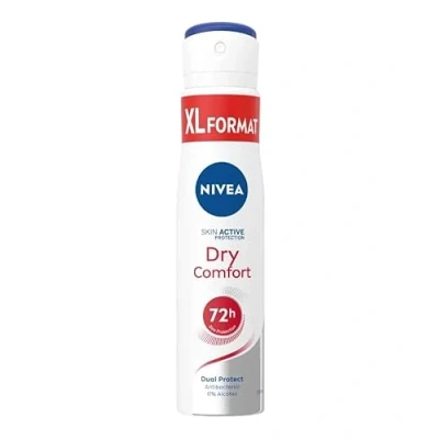 Afbeelding van Nivea Dry Comfort Deodorant Spray XL 6 x 250 ml