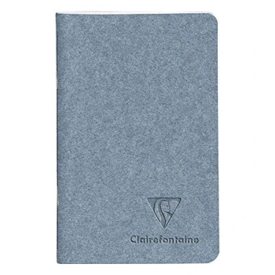 Image de Carnet 7,5 x 12 cm ligné Clairefontaine Jean Recyclé Modèle aléatoire