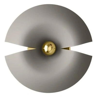 Afbeelding van AYTM Cycnus wandlamp 30 taupegoud