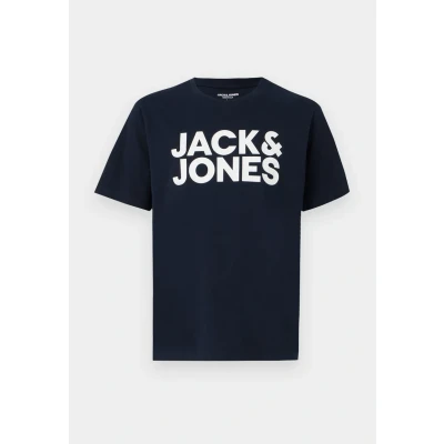 Afbeelding van Jack &amp; Jones Jjecorp Logo Tee Ss Crew Neck Ss19 Noos T shirt voor heren, Navy Blauw